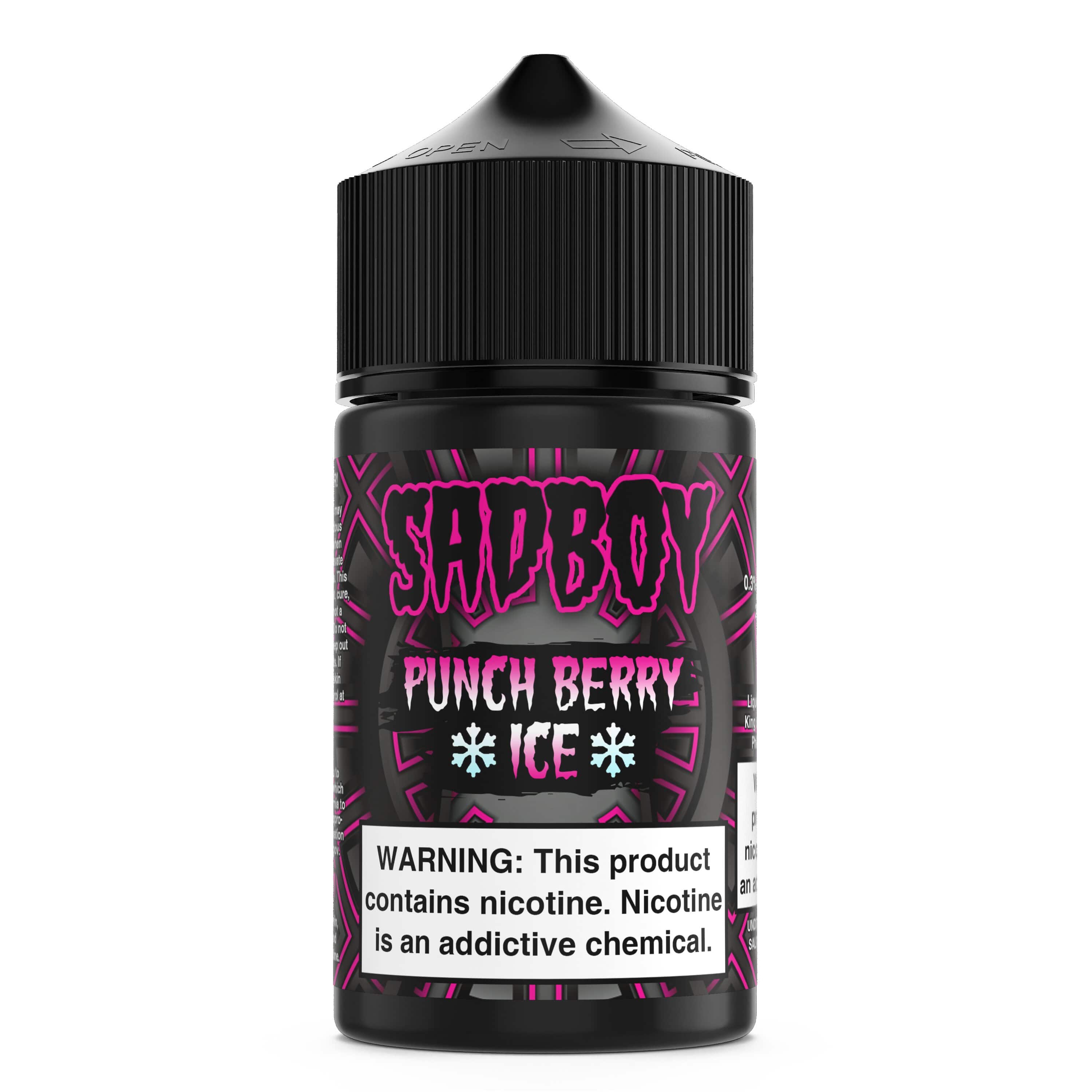 Sad Boy Vape Juice Review SadBoy Iced FruitLine Punch Berry Ice SynNic  100ml E-Liquid Sadboy Fruit Line