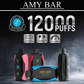 AMY BAR 12000 Disposable 5% (Display Box of 5)