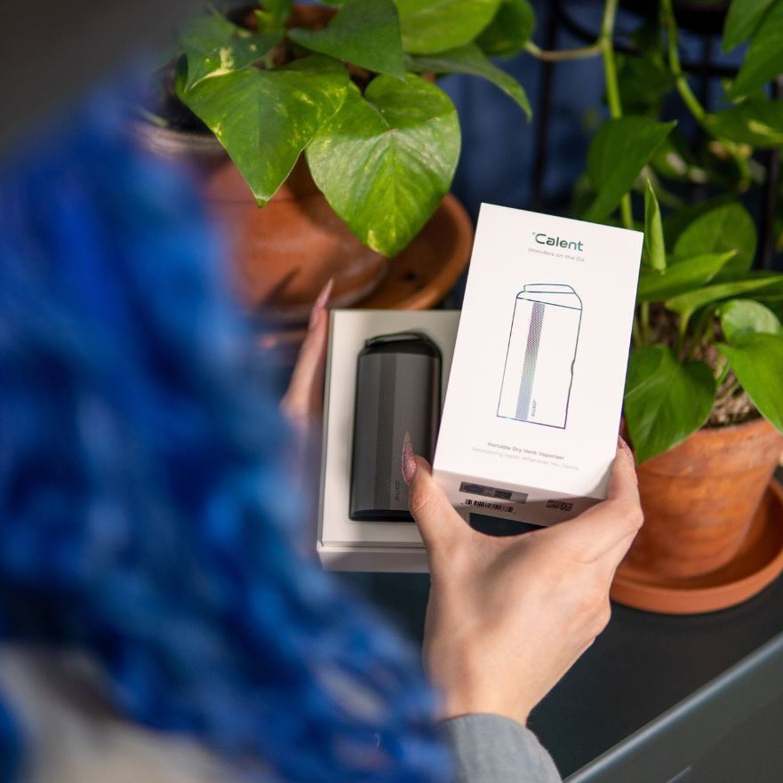 AUXO Calent Vaporizer, thc, , dry herb, flower, conduction, infrared ...