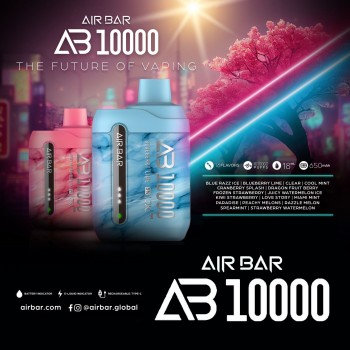 Air Bar AB10000 Disposable 5% (Display Box of 10) (Master Case of 200)