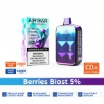 Air Bar Diamond Box Disposable 5% (Display Box of 10) (Master Case of 200)