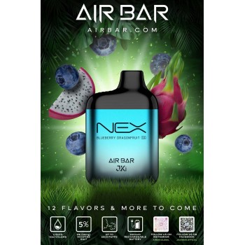 Air Bar NEX Disposable 5% (Display Box of 10) (Master Case of 200)
