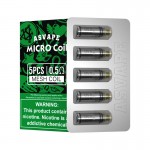 As\\Vape Micro Pod Kit Replacement Coil 5PK