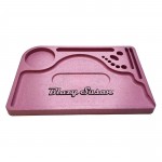 Blazy Susan Plastic Rolling Tray