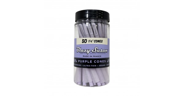 Blazy Susan 1¼ Purple Cones 50CT, thc, dry herb, flower, pre-roll, pre ...