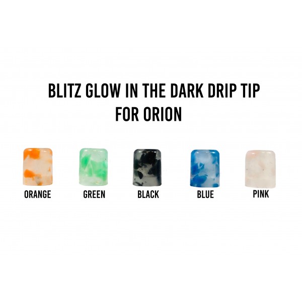 BLITZ Luminous Drip Tips - Lost Vape ORION