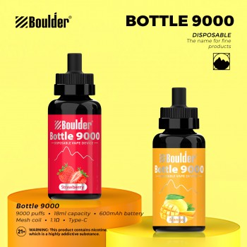 Boulder Bottle 9000 Disposable 5%