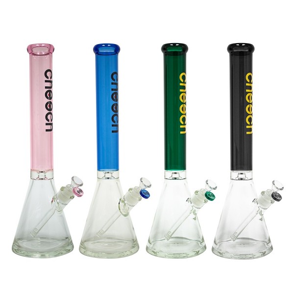 Cheech Glass 18" Cheech Logo Beaker Pipe