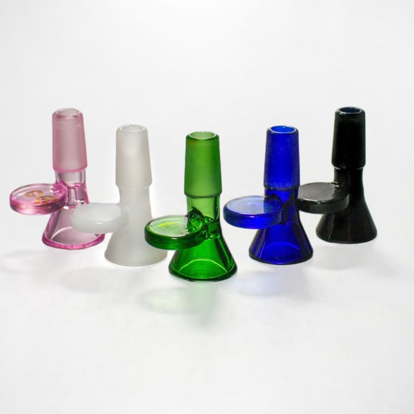 Cheech Glass 14mm Solid Color Logo Bowl