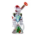 Cheech Glass 12" Christmas Miracle Water Pipe