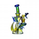 Cheech Glass 9" Dolphin Dive Water Pipe