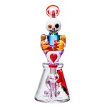 Cheech Glass 10.5" Ghost of Valentine Water Pipe