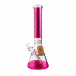 Cheech Glass 15" Glitter Beaker Water Pipe