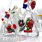 Cheech Glass 10" Not All Hearts Water Pipe