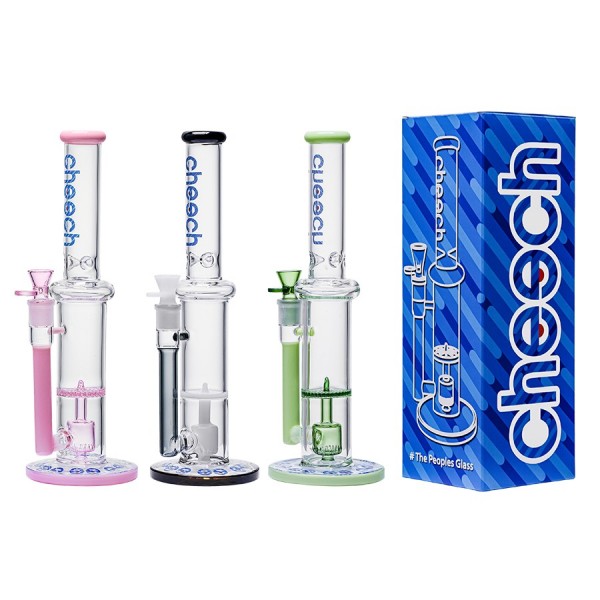 Cheech Glass Smedium Guy Packs a Punch Water Pipe