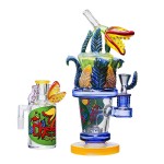 Cheech Glass 10.5" Venus Fly Trap Water Pipe w/ Ash Catcher