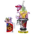 Cheech Glass 10.5" Venus Fly Trap Water Pipe w/ Ash Catcher