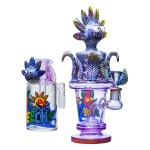 Cheech Glass 11.5" Vitamin D Water Pipe w/ Ash Catcher