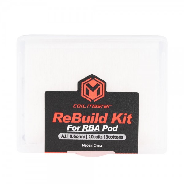 Coil Master ReBuild Kit for RBA Pod (0.6Ω)
