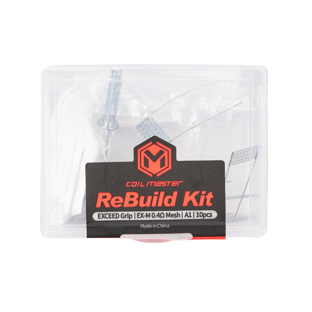 Coil Master ReBuild Kit for JoyEtech Exceed GRIP, rbk, diy, joyetech