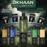 DKHAAN Infinity Edition 25K Disposable 5mg (Display Box of 5) (Master Case of 200)