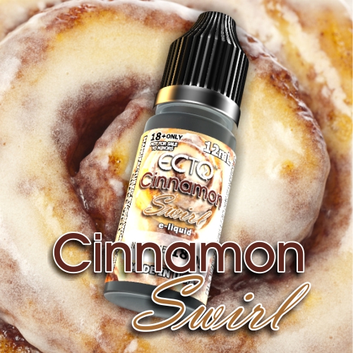 Cinnamon Swirl ELiquid 12mL, ecto liquid