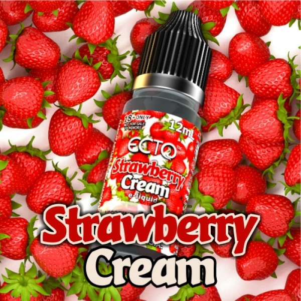Strawberry Cream E-Liquid - 12mL