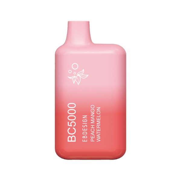 E.B Design BC5000 Disposable 0% (0mg) - Peach Mango Watermelon
