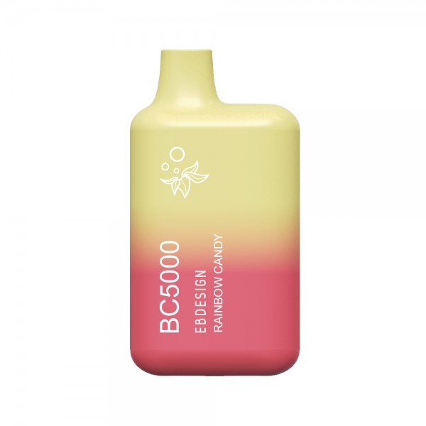 E.B Design BC5000 Disposable 0% (0mg) - Rinbo Cloudd (Rainbow Candy)