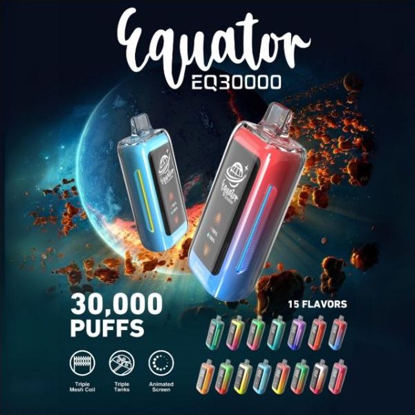 Equator EQ30000 Disposable 5% (Display Box of 5) (Master Case of 200)