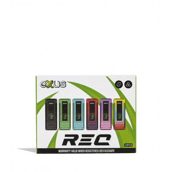 Exxus REC Cartridge Battery Display 12pk