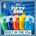 Fifty Bar 6500 Disposable 5% (Display Box of 10) (Master Case of 300)