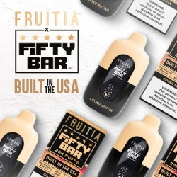 Fruitia x Fifty Bar 20K Disposable 5% (Display Box of 5) (Master Case of 200)