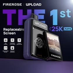 Firerose Upload 25K Disposable 5% Kit w/ Replaceable Screen (Display Box of 5) (Master Case of 100)