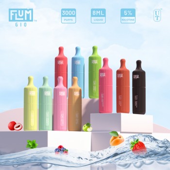 Flum GIO Disposable 5% *10 PACK* (Master Case of 200)