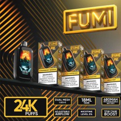 FUMI 24K Disposable 5% (Display Box of 5) (Master Case of 200)