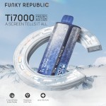 Funky Lands (Republic) Ti7000 Disposable FROZEN EDITION (Master Case of 200)