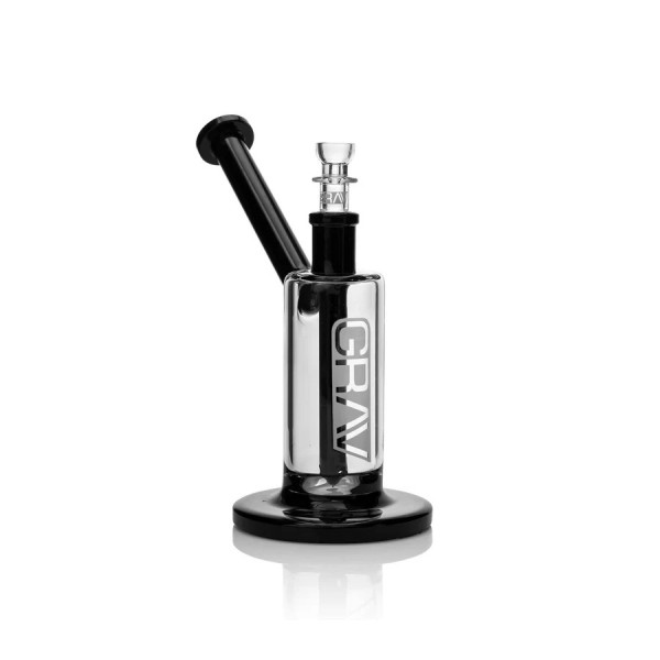 GRAV Medium Upright Bubbler - Black Accents