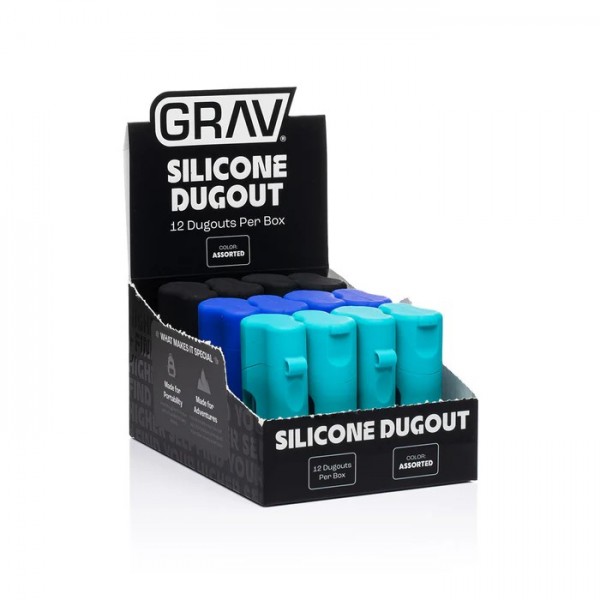 GRAV Silicone Dugout POP Display Box 12CT