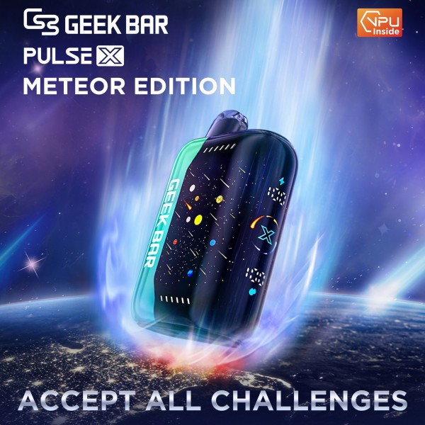 Geek Bar Pulse X Meteor Edition Disposable 5% (Display Box of 5) (Master Case of 150)