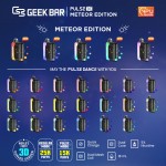 Geek Bar Pulse X Meteor Edition Disposable 5% (Display Box of 5) (Master Case of 150)