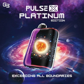 Geek Bar Pulse X Platinum Edition Disposable 5% (Display Box of 5) (Master Case of 100)