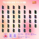 Geek Bar Pulse X Slush Edition Disposable 5% (Display Box of 5) (Master Case of 150)