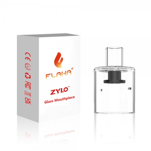 FLAKA Zylo Glass Mouthpiece by Hamilton (Single)