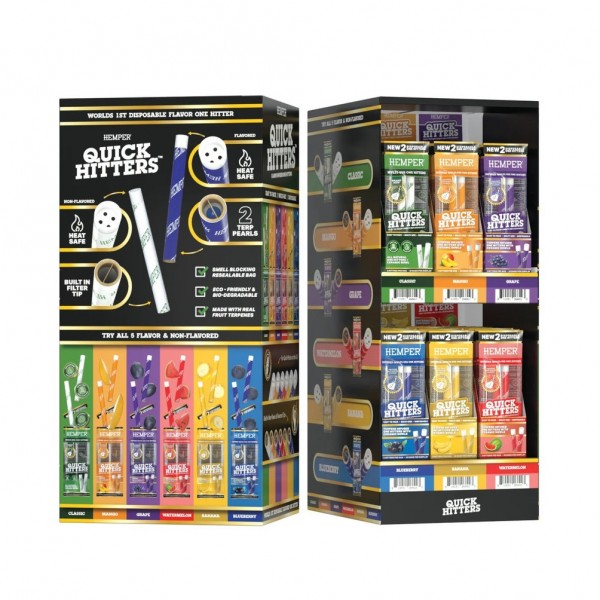 HEMPER Quick Hitters Pre-Filled POP Display