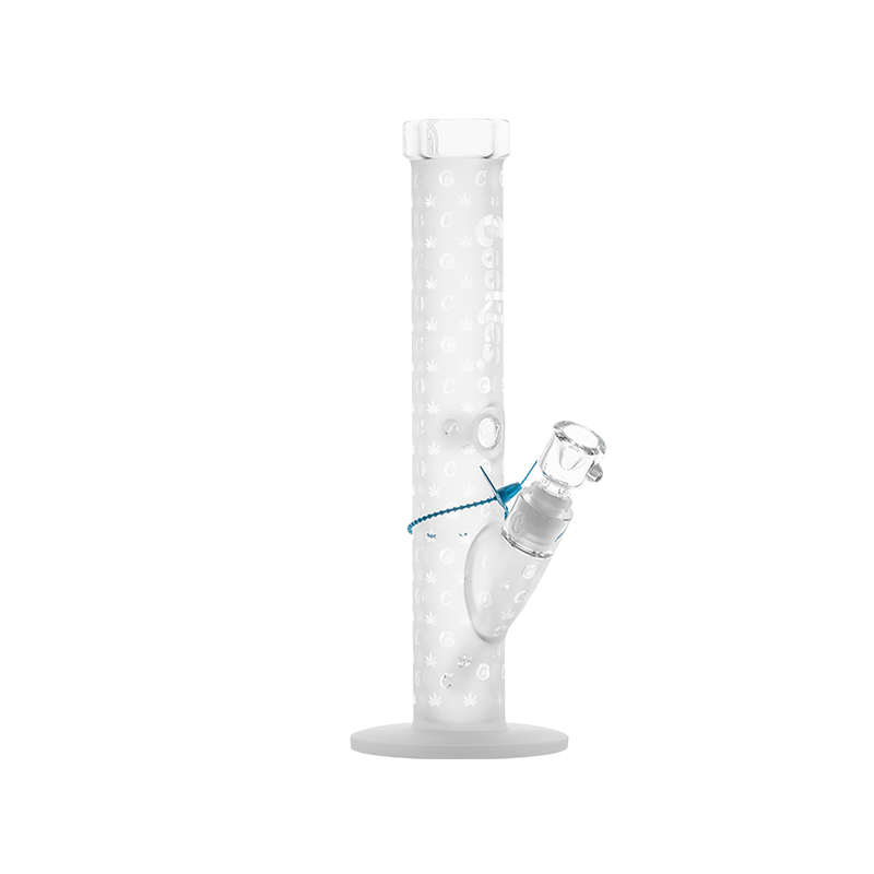 Cookie V Straight Water Pipe - White