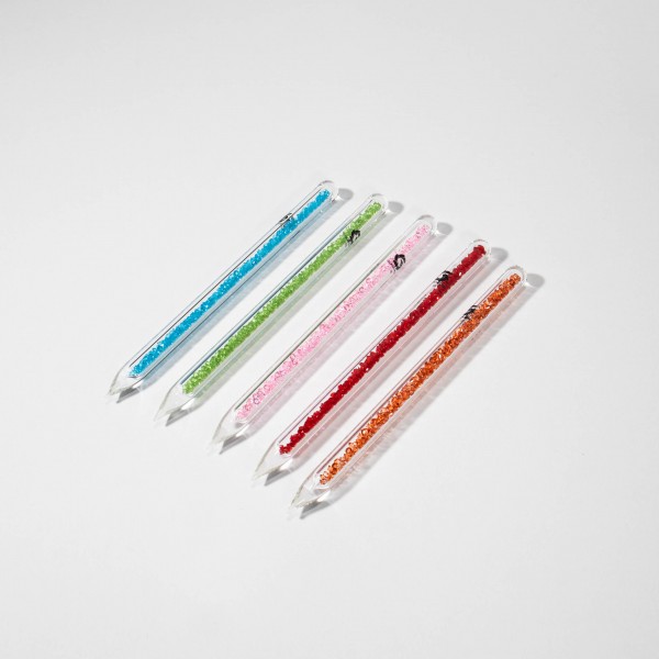 Glass House Glitter Pencil Dab Tool - Assorted Colors 3pk