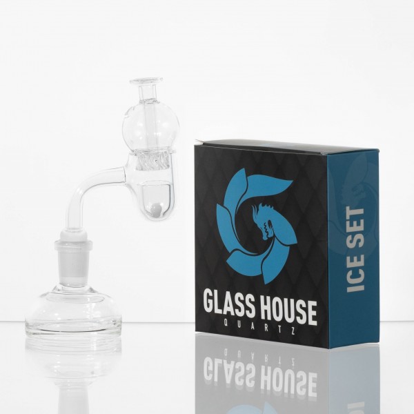 Glass House Quartz Ice Set Banger Set