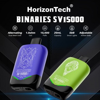 Binaries SV15000 Disposable 5% (Display Box of 10) (Master Case of 100)