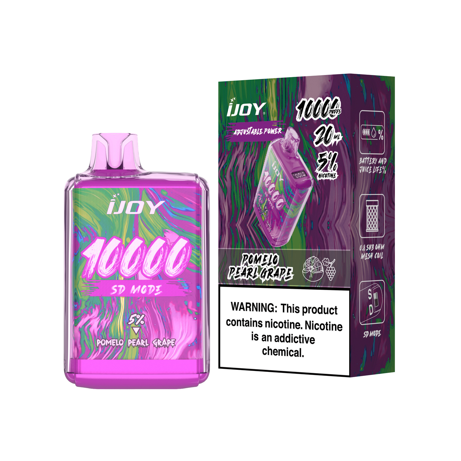 iJoy Bar SD10000 Disposable 5%, ijoy bar sd10k